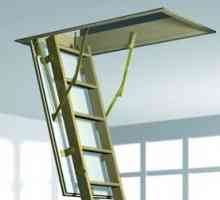 Тавански стълби - видове тавански стълби и работа по монтажа им