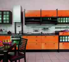 Съвети за създаване на интериор от черна и оранжева кухня