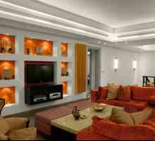 Интериорен дизайн на апартамента в оранжев цвят