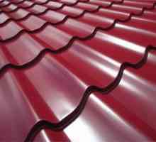 Как да покрие покрив с метални плочки