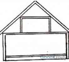 Как да се изгради къща с таванския покрив се определя от дизайна