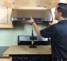 Как правилно да инсталирате капака в кухнята