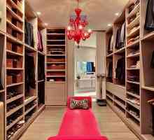 Как да направите просторен гардероб стая от малка килер
