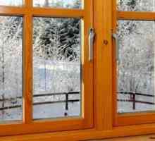 Как да изолираме дървени прозорци за зимни ефективни материали