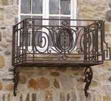 Коваж в класическия и модерен френски балкон