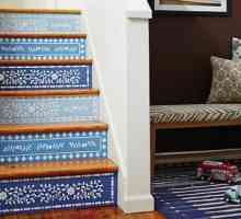 Стълби в марокански стил майсторски класа на артистичен дизайн на стълби