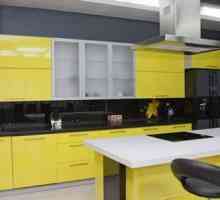 Характеристики на дизайна на жълтата кухня