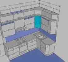 Проектиране на кухненски мебели със собствените си ръце, чертежи на стандартни и ъглови шкафове с…