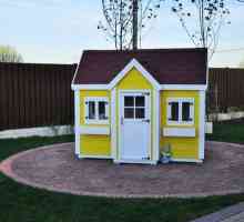 Прости опции за изграждане на детска къща със собствени ръце с снимка