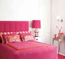 Розов Спалня Съвети вътрешен дизайн