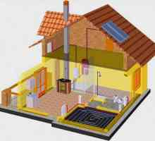 Схемата за отопление на двуетажна частна къща със и без водна помпа