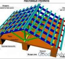 Създаване на покрив на дървена къща трябва да започнете с проект