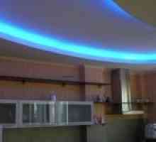 LED подсветка за таван монтажна лента и опции за осветление