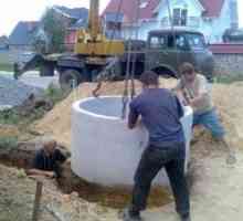 Монтирането на септична яма от бетонни пръстени се обръщаме към услугите на експерти