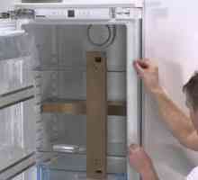 Инсталиране на вградения хладилник