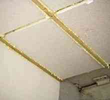 Изолация на тавана отвътре в частна къща с полистиролова пяна