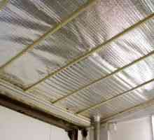 Изолация на тавана в гаража отвътре и отвън