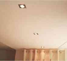 Изборът на дизайн за тавана в хола от гипсокартон