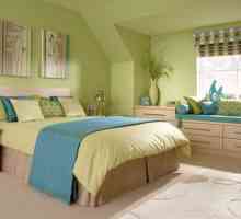 Дизайн на зелени спални