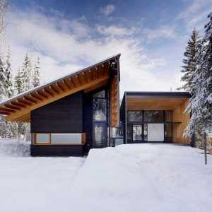 10 Модерни къщи за зимни почивки
