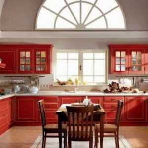32 Стилни начини да не превърнем червената кухня в изгарящ дизайн