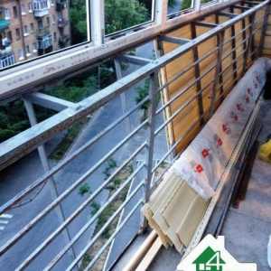 Балкони с премахване на три начина за увеличаване на площта