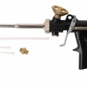 Как да почистите пистолета за монтиране на пяна и отстраняване на петна от повърхностите