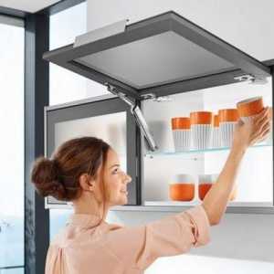 Как да се определи височината на окачване на кухненски шкафове