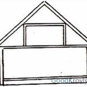 Как да се изгради къща с таванския покрив се определя от дизайна