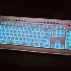 Как е подсветката безжична клавиатура?