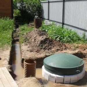 Как да изберем и инсталираме септична яма на високо ниво на подпочвените води