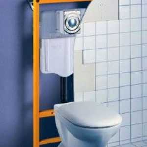 Как да изберем окачена тоалетна с инсталация?