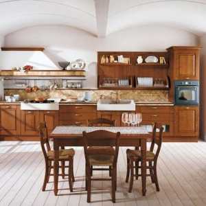 Кухненски опции и правила за избор на оформление за малки и големи помещения