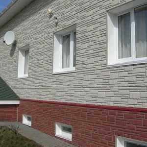 Материали за довършване на фасадата на частна къща