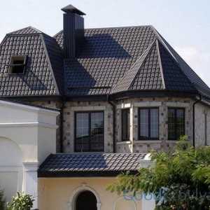 Металната каскада е надежден и естетически привлекателен материал за покрива