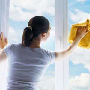 Промиване на прозорци след ремонт как да се отстранят цимент, пяна и други замърсители