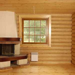 Характеристики на интериора и интериора на дървена къща