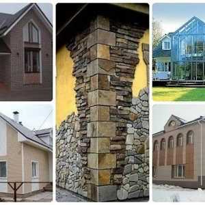 Довършителни материали за фасадите на частни къщи