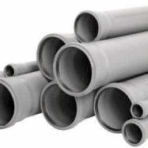 Видове и характеристики на пластмасови канализационни тръби