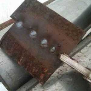 Заваряване на тънки метални полуремаркета и газ