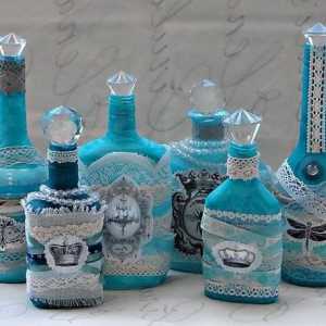 Декориране на бутилки със собствените си ръце, идеи за творчество