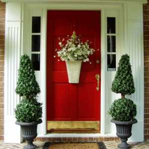Украсяване на входната врата за най-добрите идеи за вашия дом