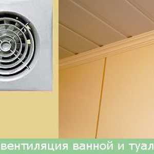 Монтиране на вентилатор в банята и тоалетната