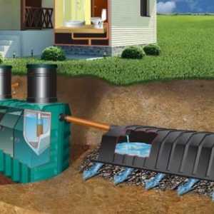 Инсталацията на канализацията в частна къща работи по поведението
