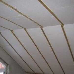 Затопляне на тавана на къщата с пяна пластмасови основни характеристики