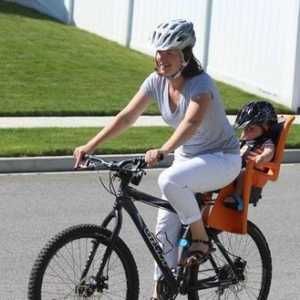 Избор на бебешка седалка на велосипед