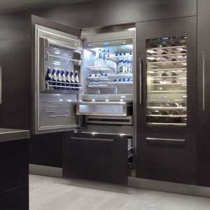 Избираме и вграждаме в хладилника размерите и техническите характеристики на вграденото оборудване