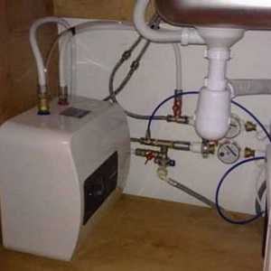 Избор и инсталиране на бойлер под мивката